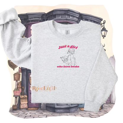 Une fille qui aime les livres  - Collection livres -  Plusieurs couleurs