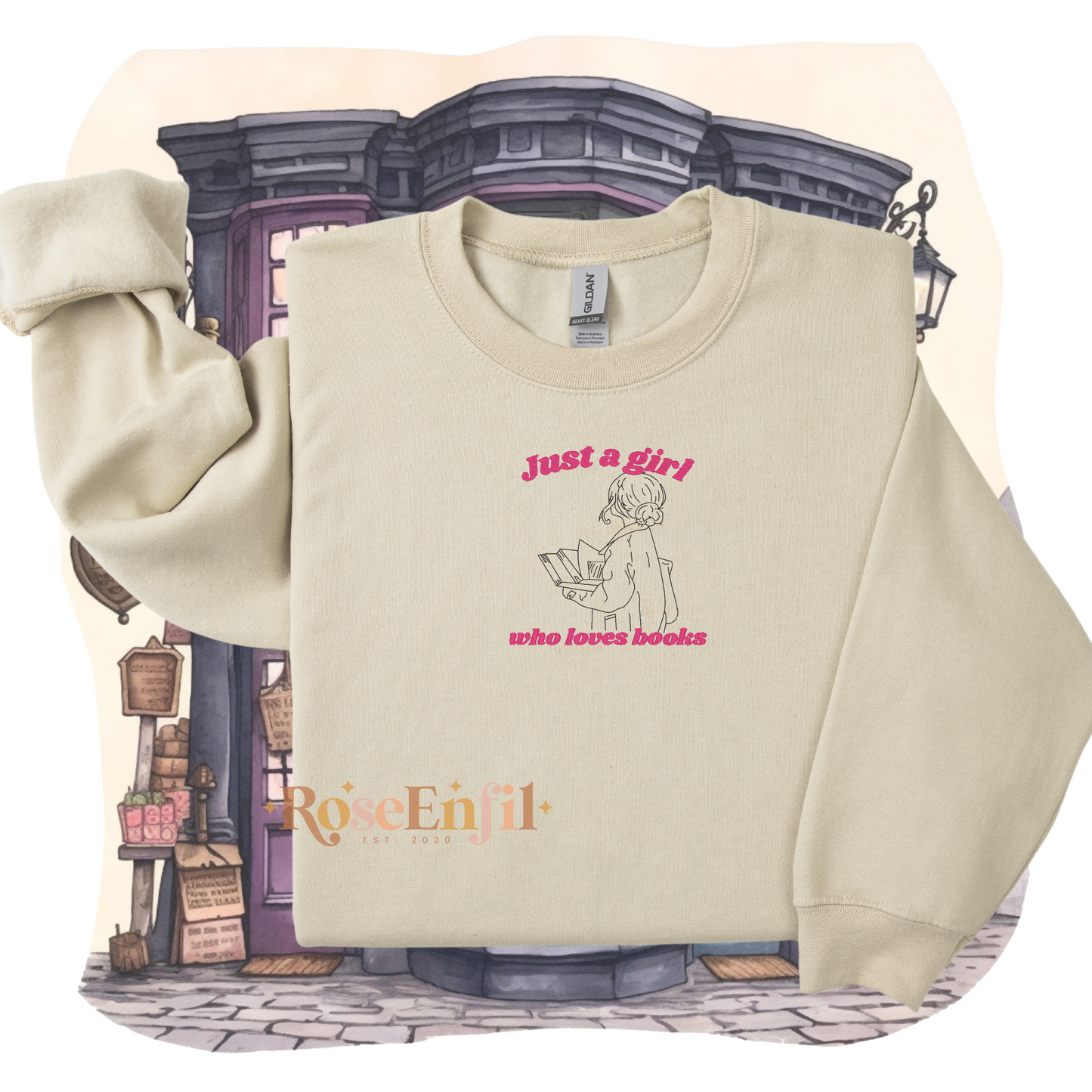 Une fille qui aime les livres  - Collection livres -  Plusieurs couleurs