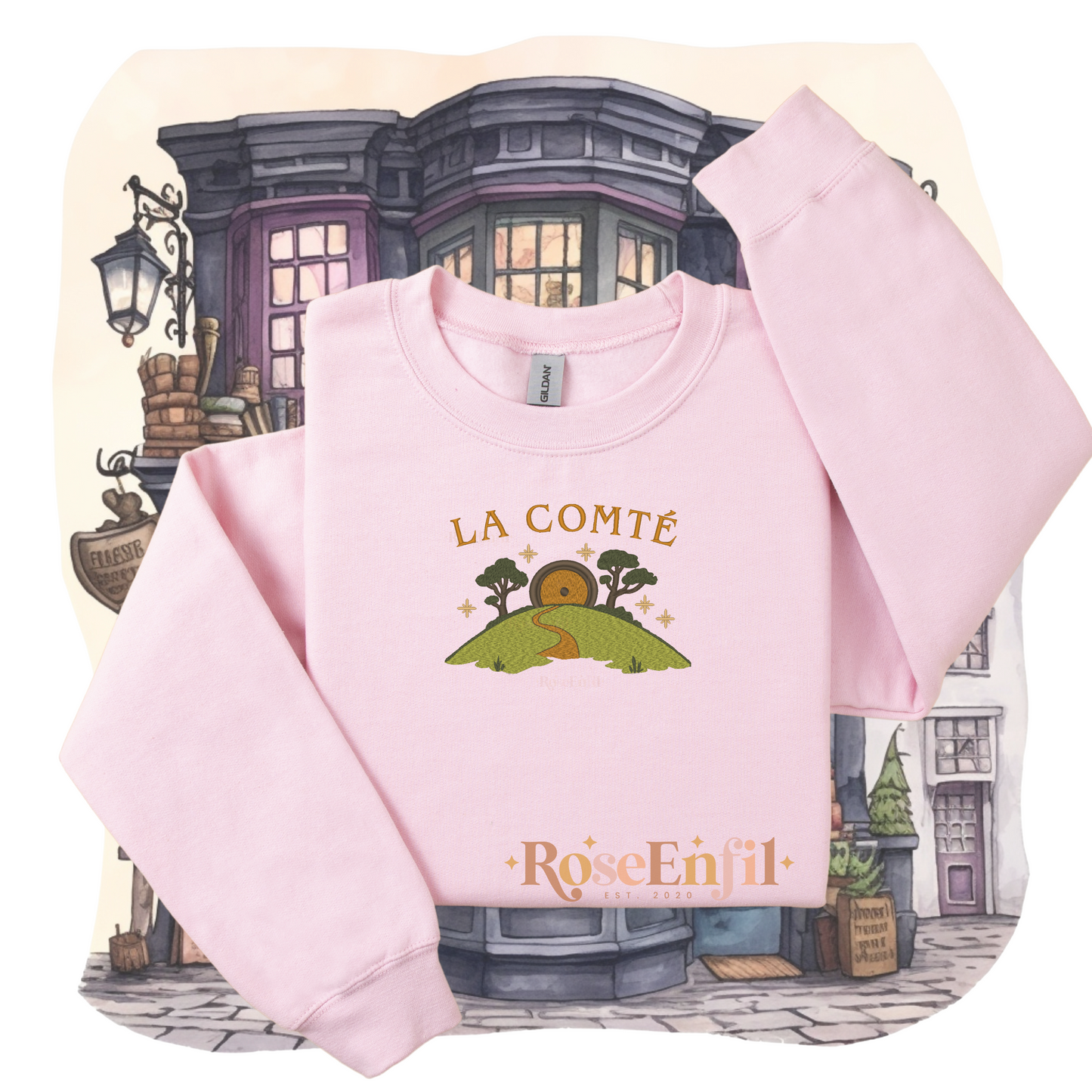 La Comté - Hobbit - Broderie magique - Plusieurs couleurs