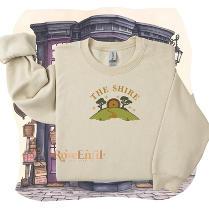Le-La Comté en anglais - Hobbit - Broderie magique - Plusieurs couleurs