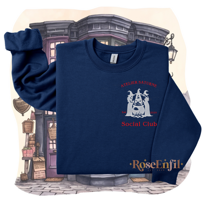 Atelier Saturne - Club Social (CREWNECK OU TSHIRT)