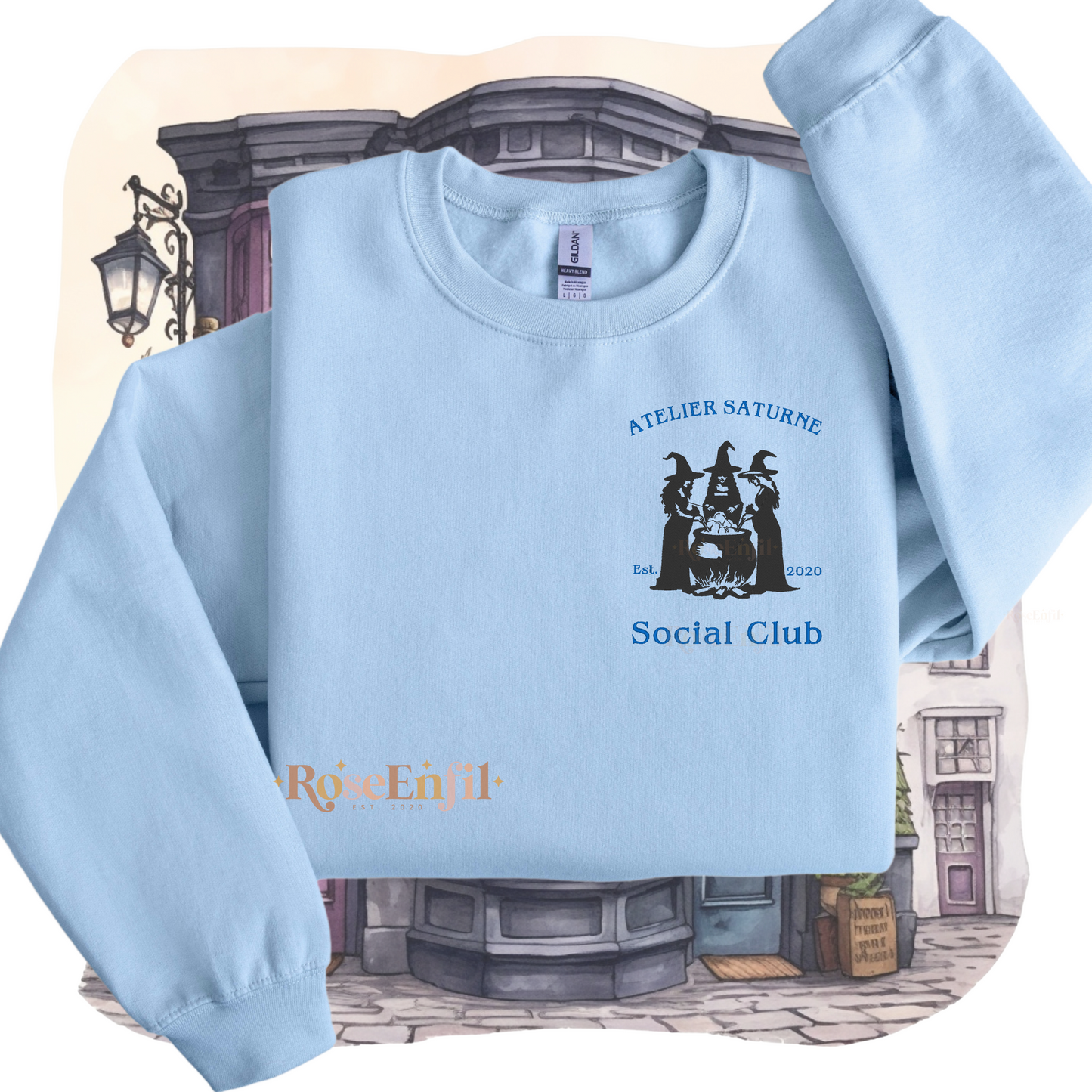 Atelier Saturne - Club Social (CREWNECK OU TSHIRT) - Autres couleurs