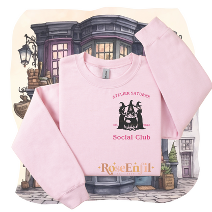 Atelier Saturne - Club Social (CREWNECK OU TSHIRT) - Autres couleurs