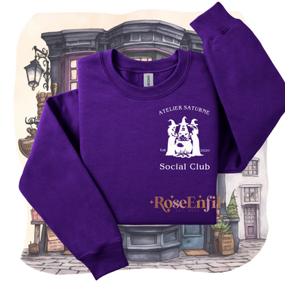 Atelier Saturne - Club Social (CREWNECK OU TSHIRT) - Autres couleurs
