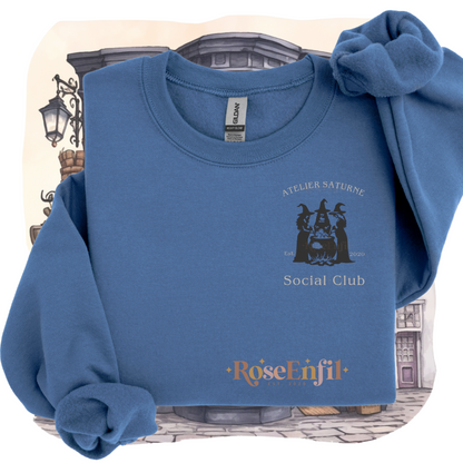 Atelier Saturne - Club Social (CREWNECK OU TSHIRT) - Autres couleurs