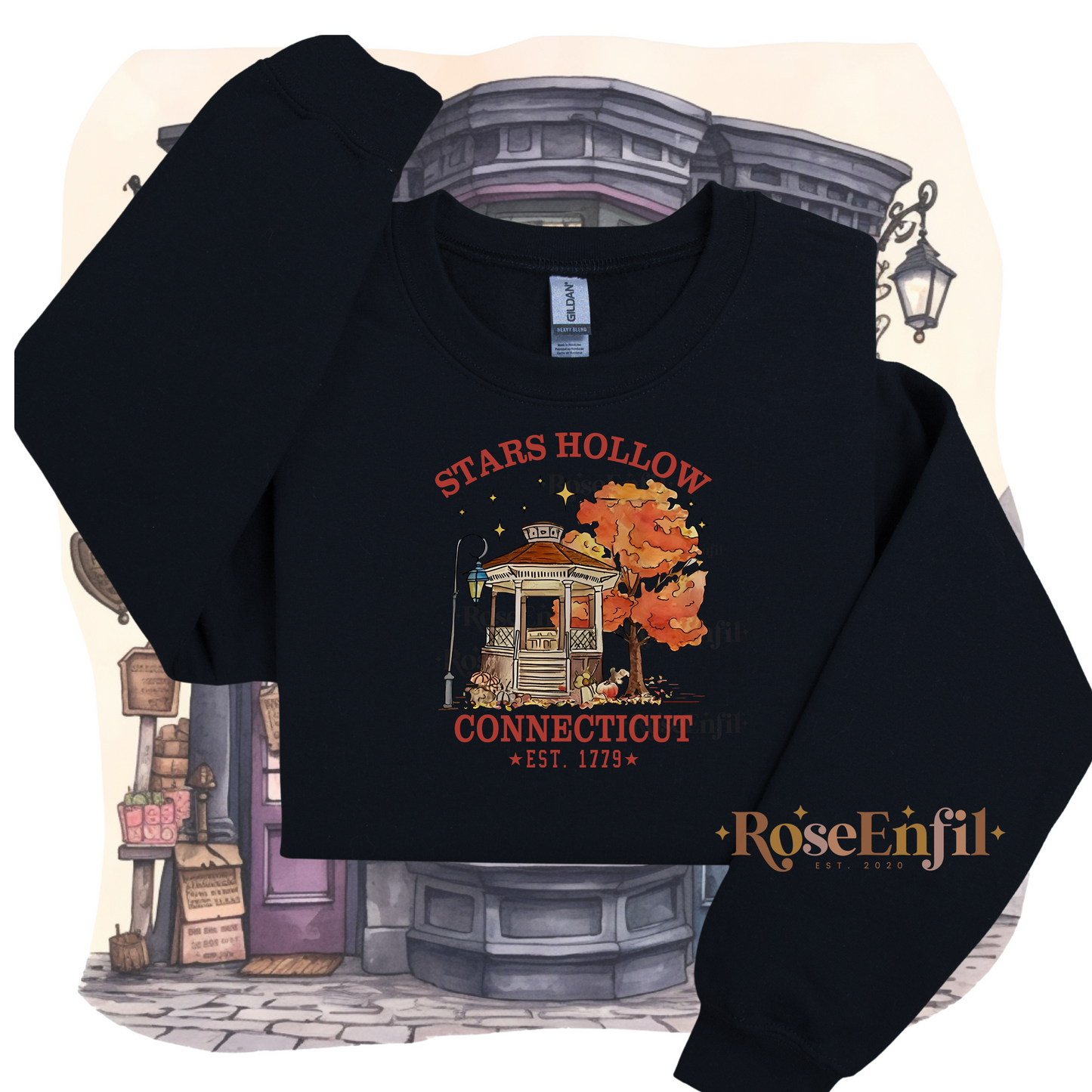 Stars Hollow - Fall Version - (Print)