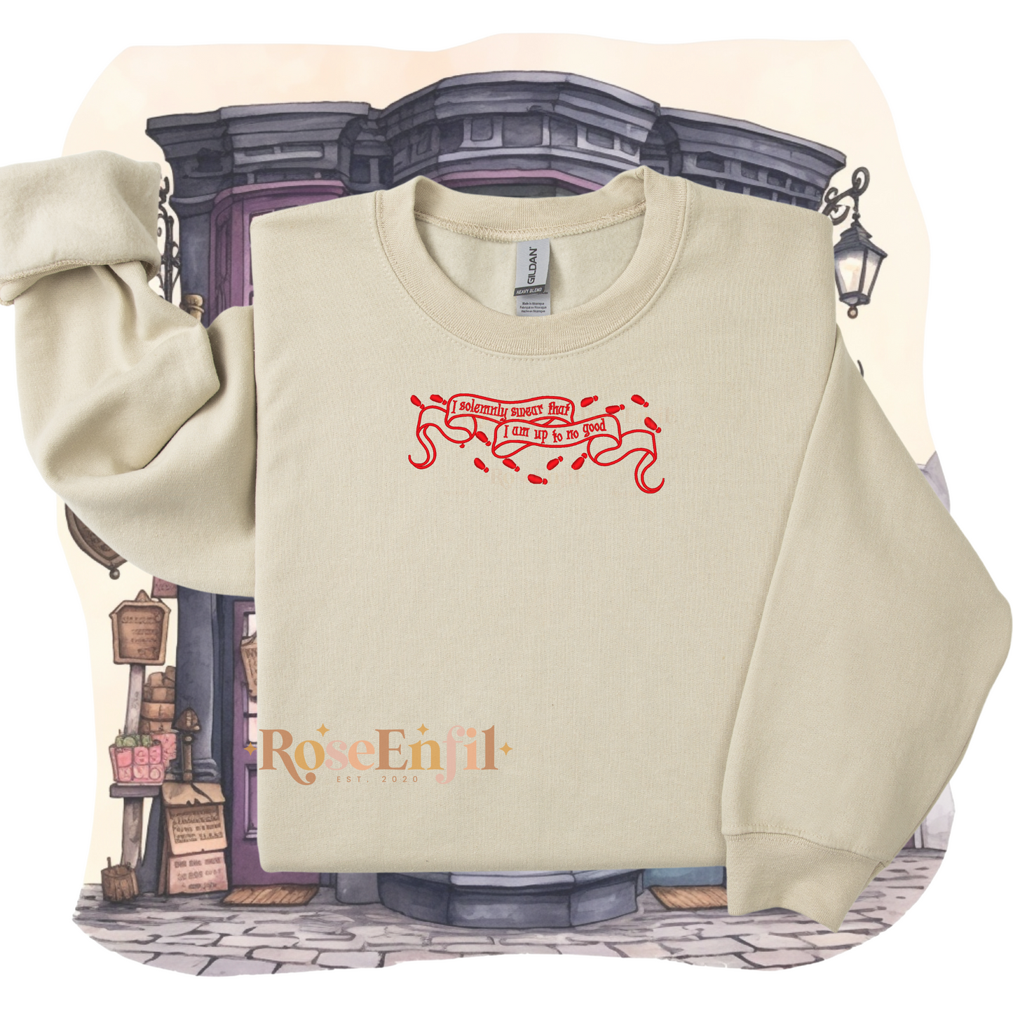 Je jure solennellement - Collection broderie magique - plusieurs couleurs
