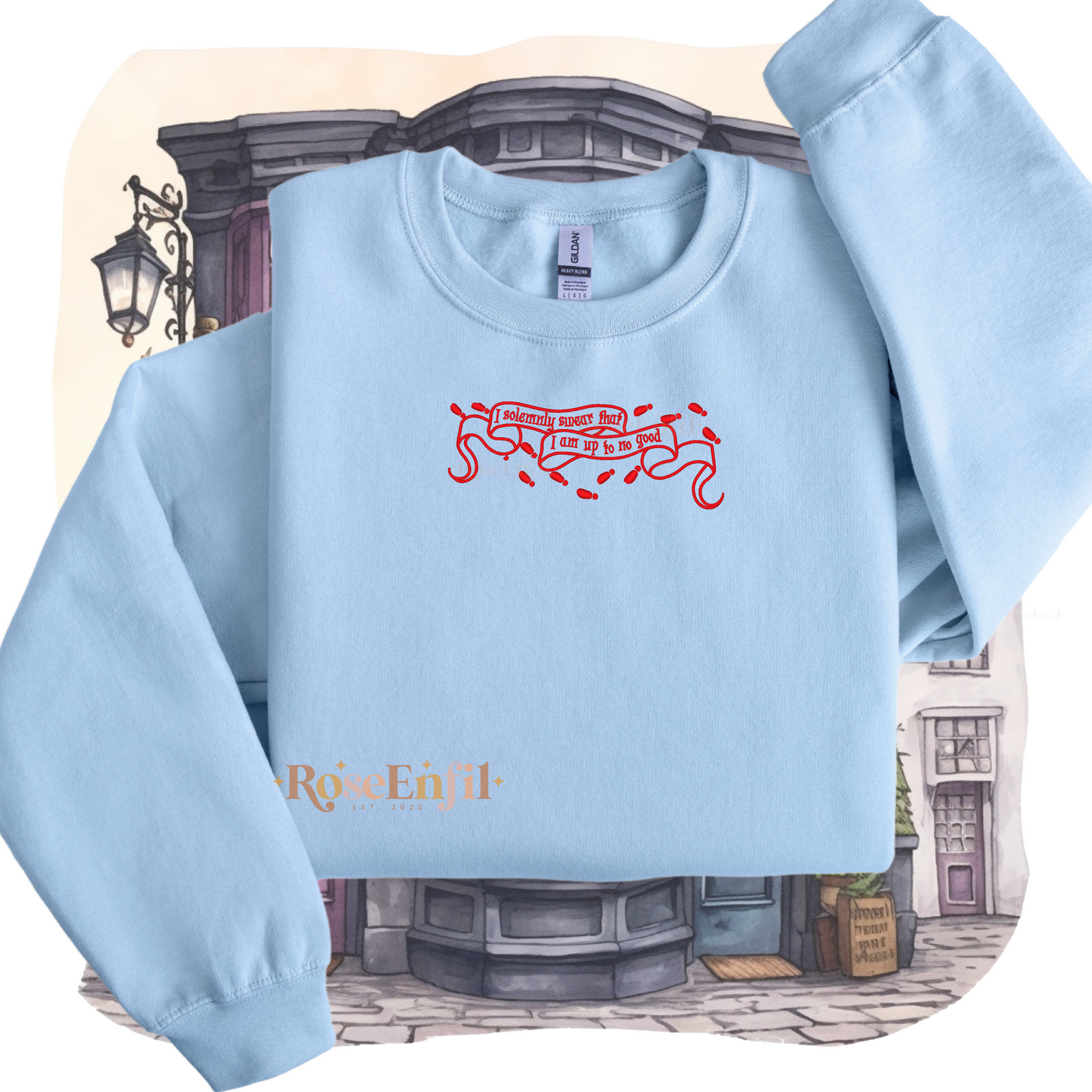 Je jure solennellement - Collection broderie magique - plusieurs couleurs