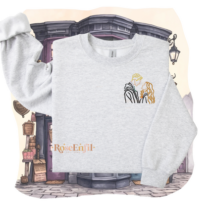 Amour interdit (avec ou sans texte) - Collection broderie magique- plusieurs couleurs
