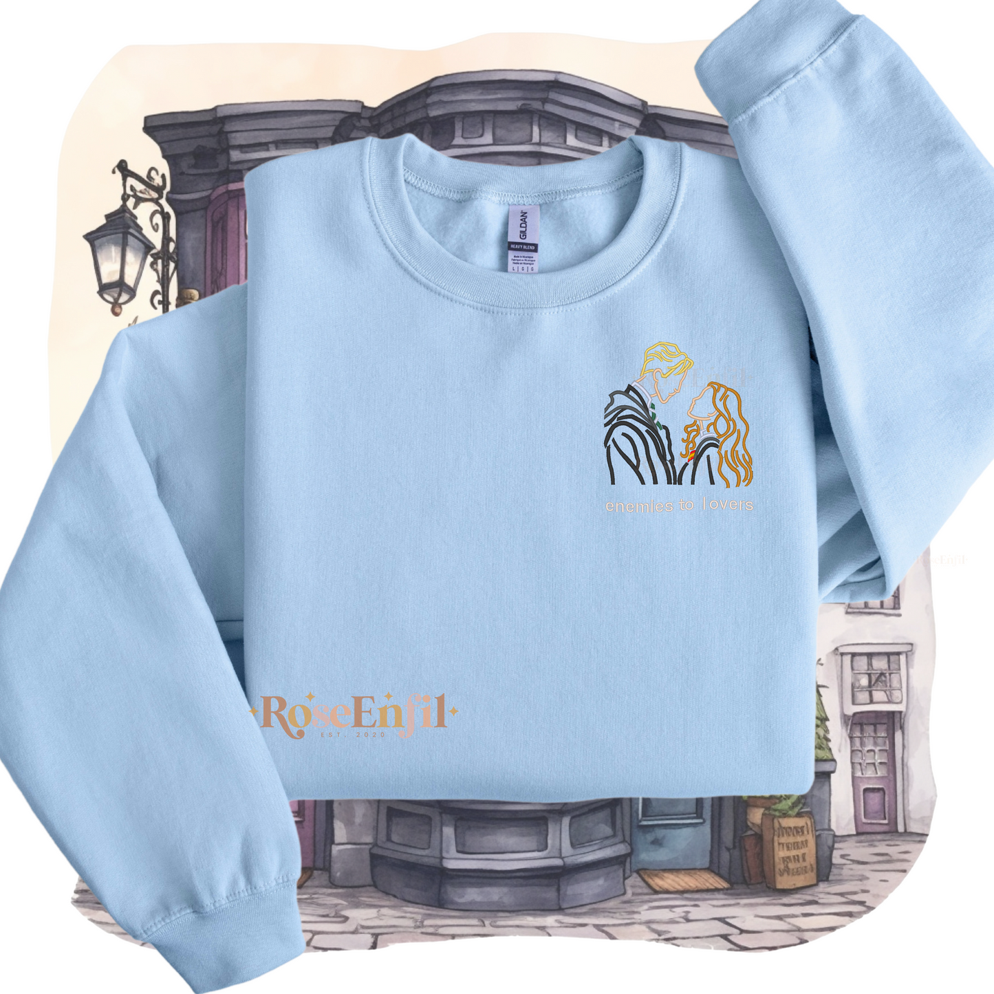 Amour interdit (avec ou sans texte) - Collection broderie magique- plusieurs couleurs