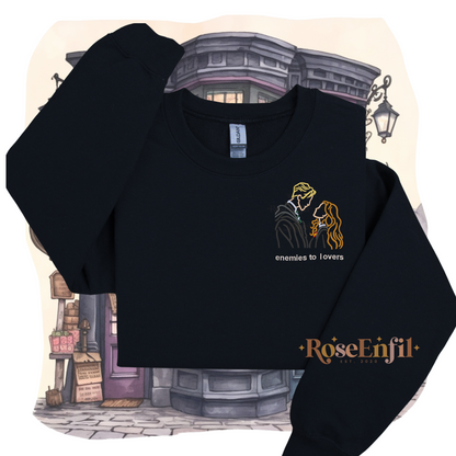 Amour interdit (avec ou sans texte) - Collection broderie magique- plusieurs couleurs