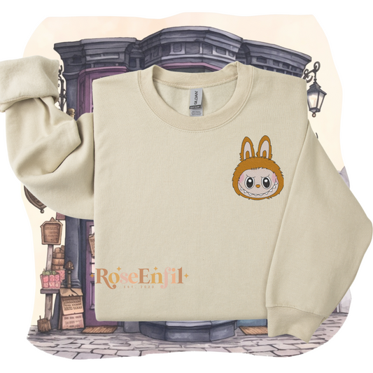 Tête mascotte mignonne (choix de couleur)- Collection broderie tendance - Plusieurs couleurs
