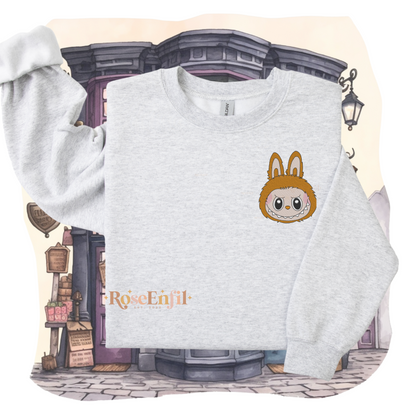 Tête mascotte mignonne (choix de couleur)- Collection broderie tendance - Plusieurs couleurs