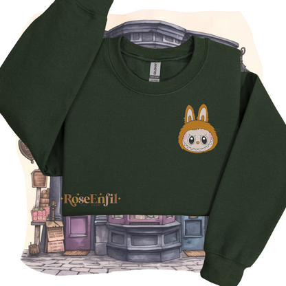 Tête mascotte mignonne (choix de couleur)- Collection broderie tendance - Plusieurs couleurs