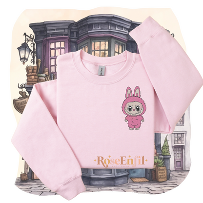 Mascotte mignonne (choix de couleur)- Collection broderie tendance - Plusieurs couleurs