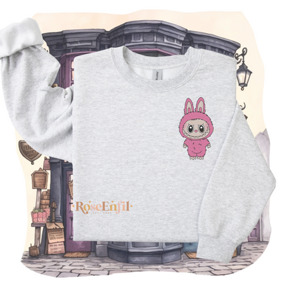 Mascotte mignonne (choix de couleur)- Collection broderie tendance - Plusieurs couleurs