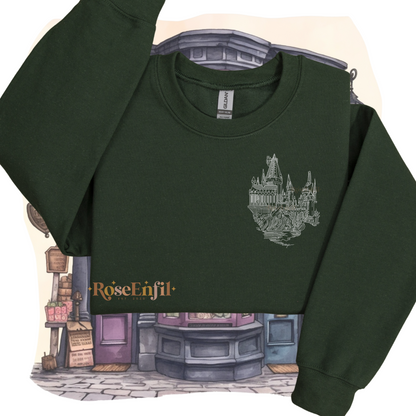 Château magique (école de magie) - Collection broderie magique  - Plusieurs couleurs