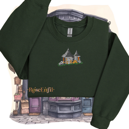 Maison magique Hagrid - Collection broderie magique automne  - Plusieurs couleurs