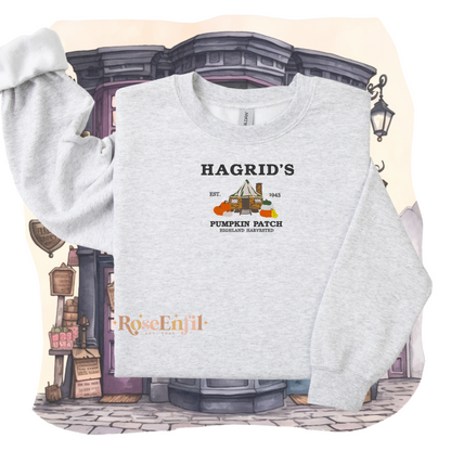 Champ de citrouille - Hagrid - Collection broderie magique automne  - Plusieurs couleurs