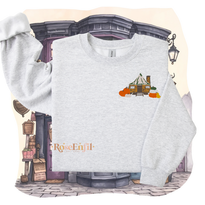 Cabane maison automnale  - Hagrid - Collection broderie magique automne  - Plusieurs couleurs