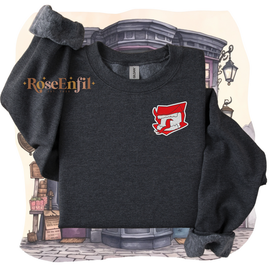 Lettre hurlante magique -  Collection broderie magique   - Plusieurs couleurs