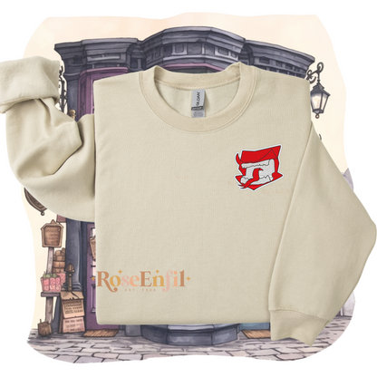 Lettre hurlante magique -  Collection broderie magique   - Plusieurs couleurs