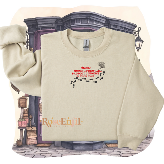 Saule pleureur et carte magique -  Collection broderie magique   - Plusieurs couleurs