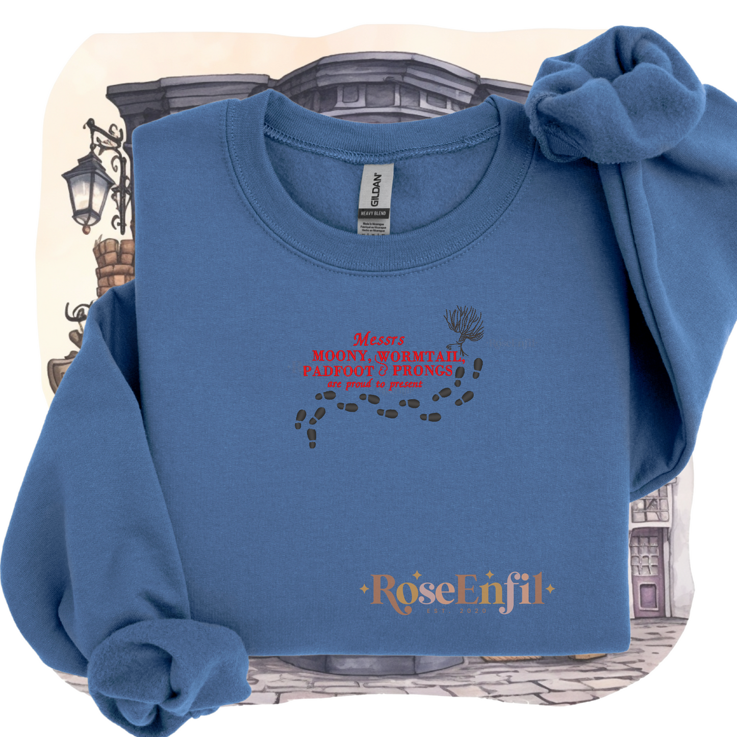Saule pleureur et carte magique -  Collection broderie magique   - Plusieurs couleurs