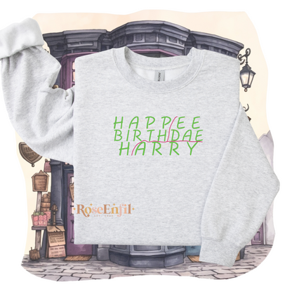 Joyeux anniversaire Harry (2025)-  Collection broderie magique - Plusieurs couleurs