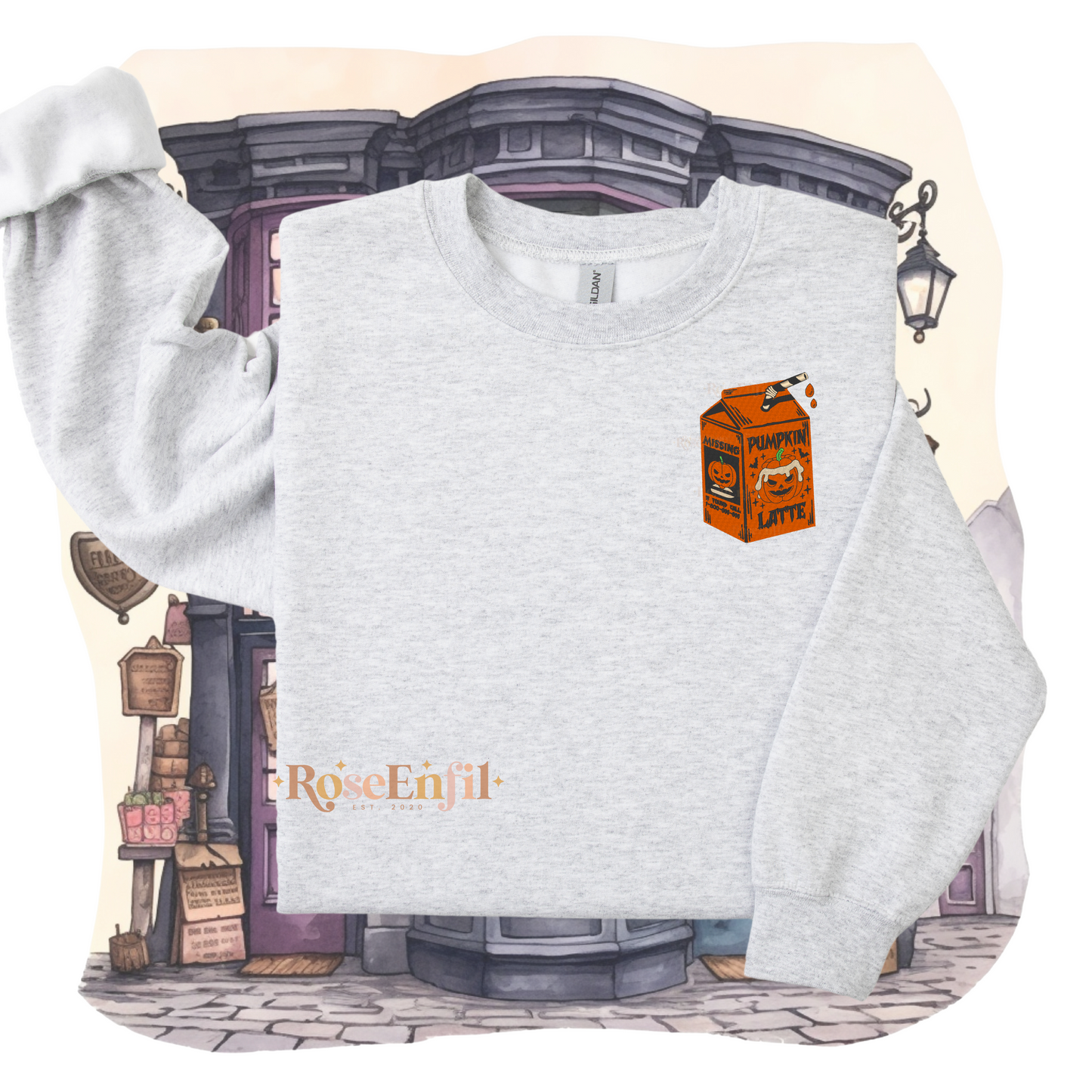 Jus de citrouilles effrayant  - Collection  Halloween (automne et spooky) - Plusieurs couleurs