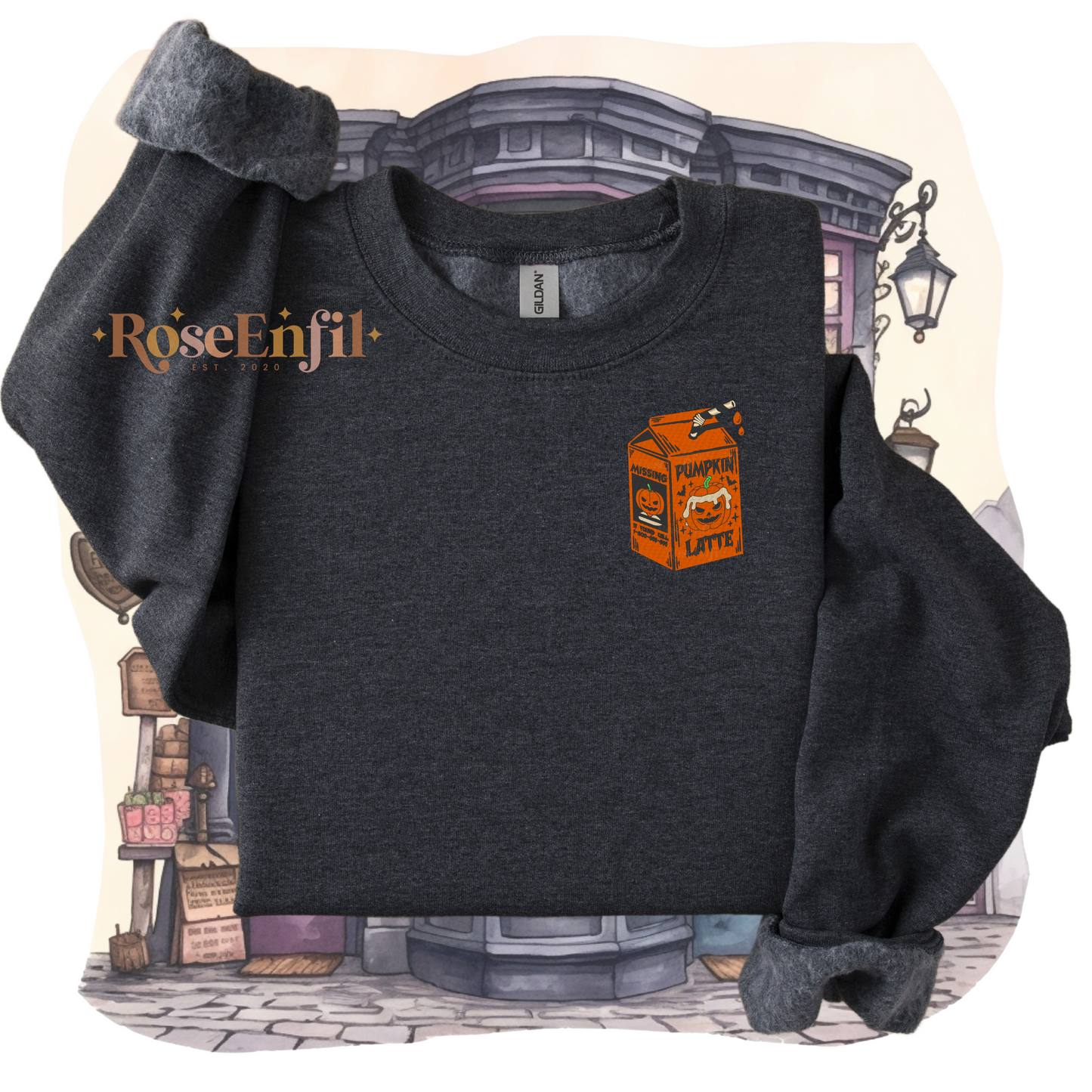 Jus de citrouilles effrayant  - Collection  Halloween (automne et spooky) - Plusieurs couleurs