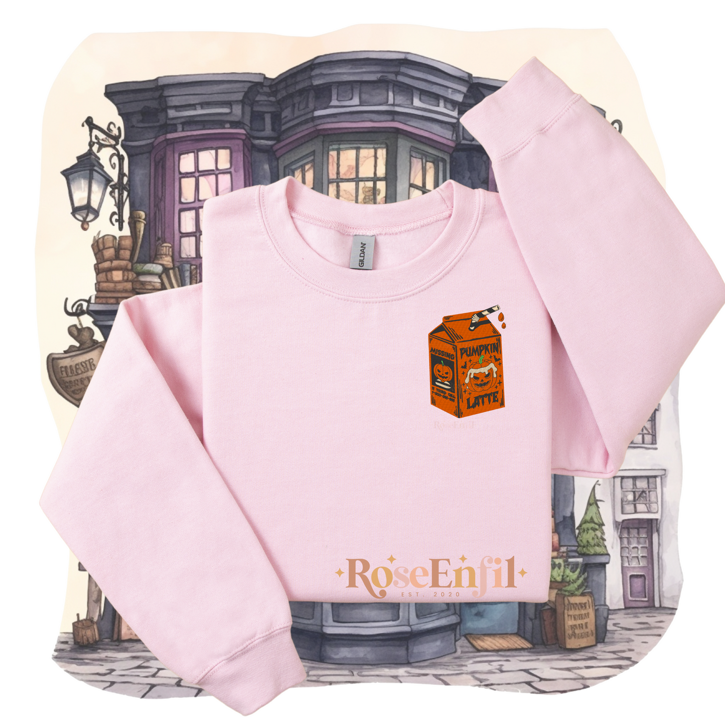 Jus de citrouilles effrayant  - Collection  Halloween (automne et spooky) - Plusieurs couleurs
