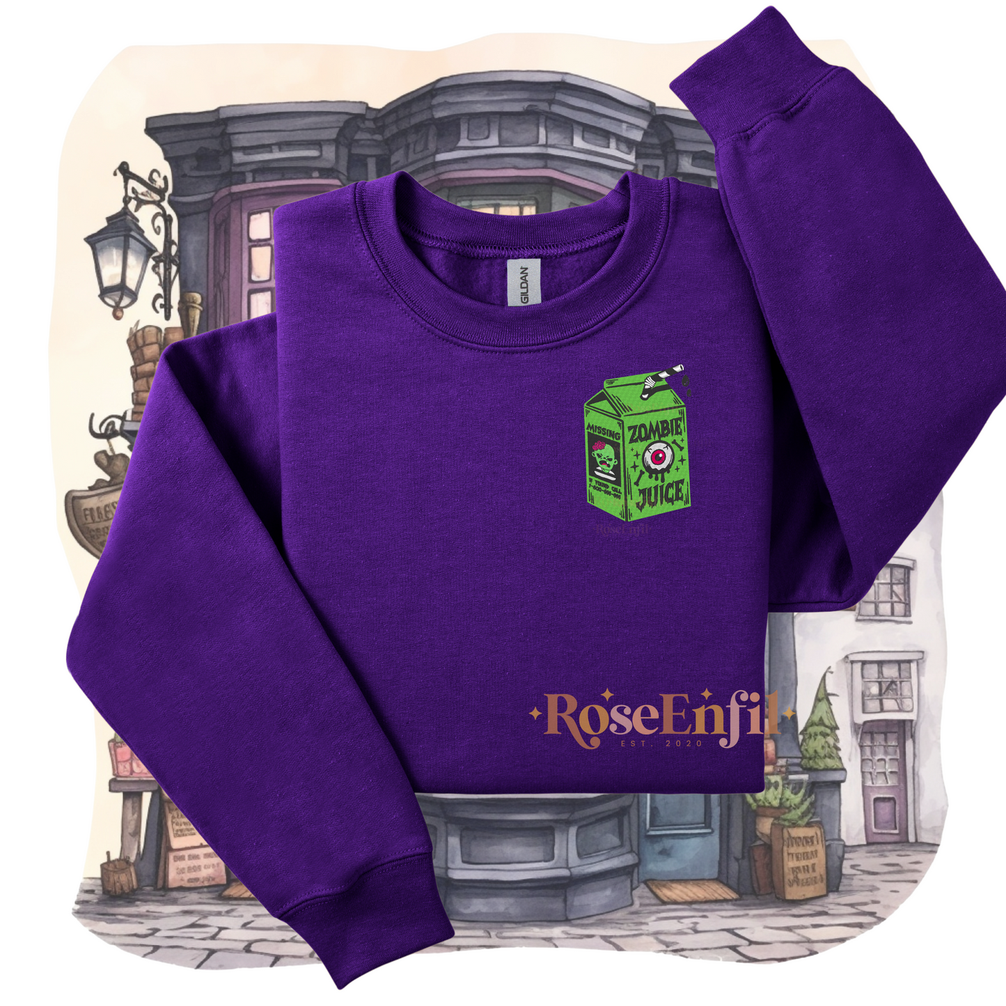 Jus de Zombies effrayant  - Collection  Halloween (automne et spooky) - Plusieurs couleurs