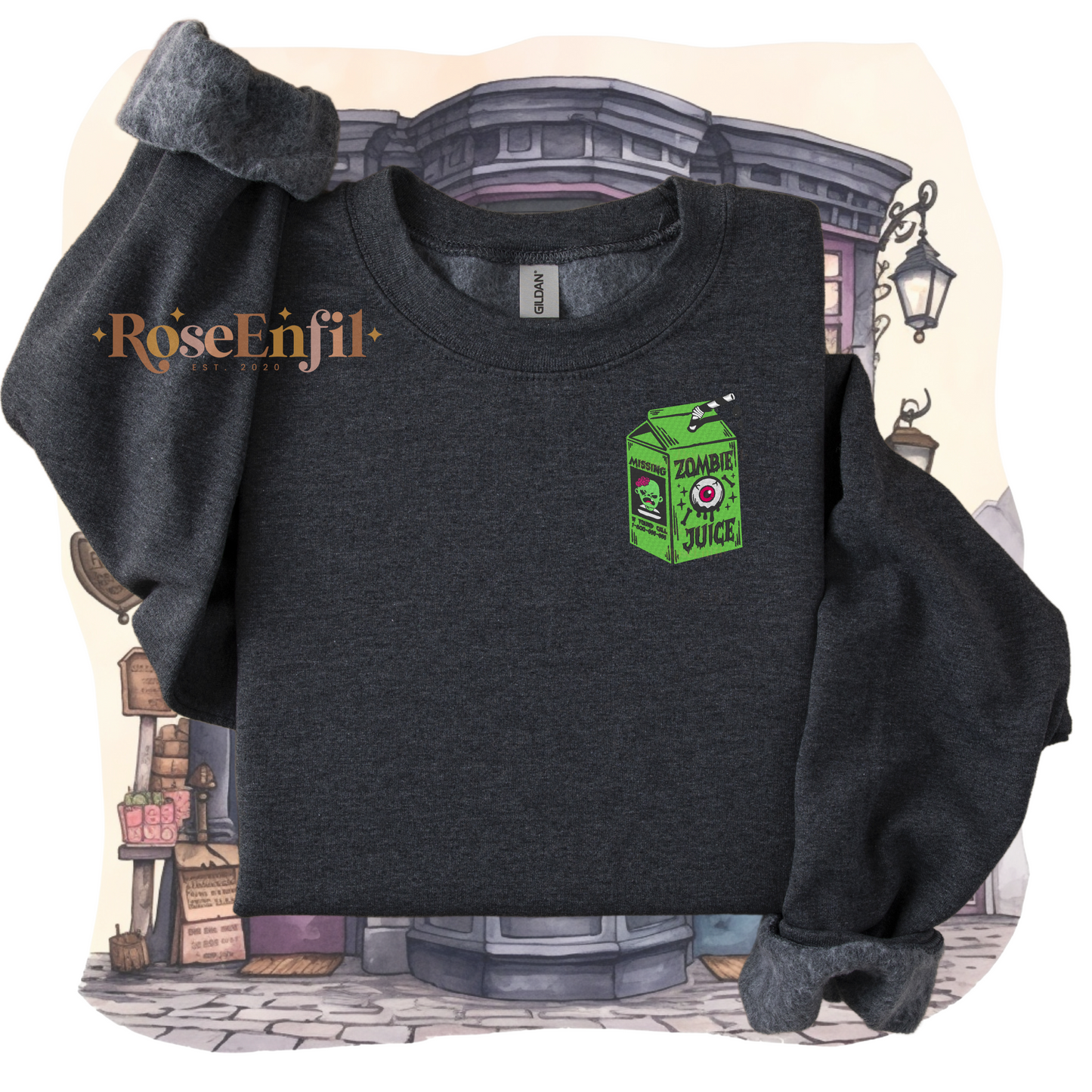 Jus de Zombies effrayant  - Collection  Halloween (automne et spooky) - Plusieurs couleurs