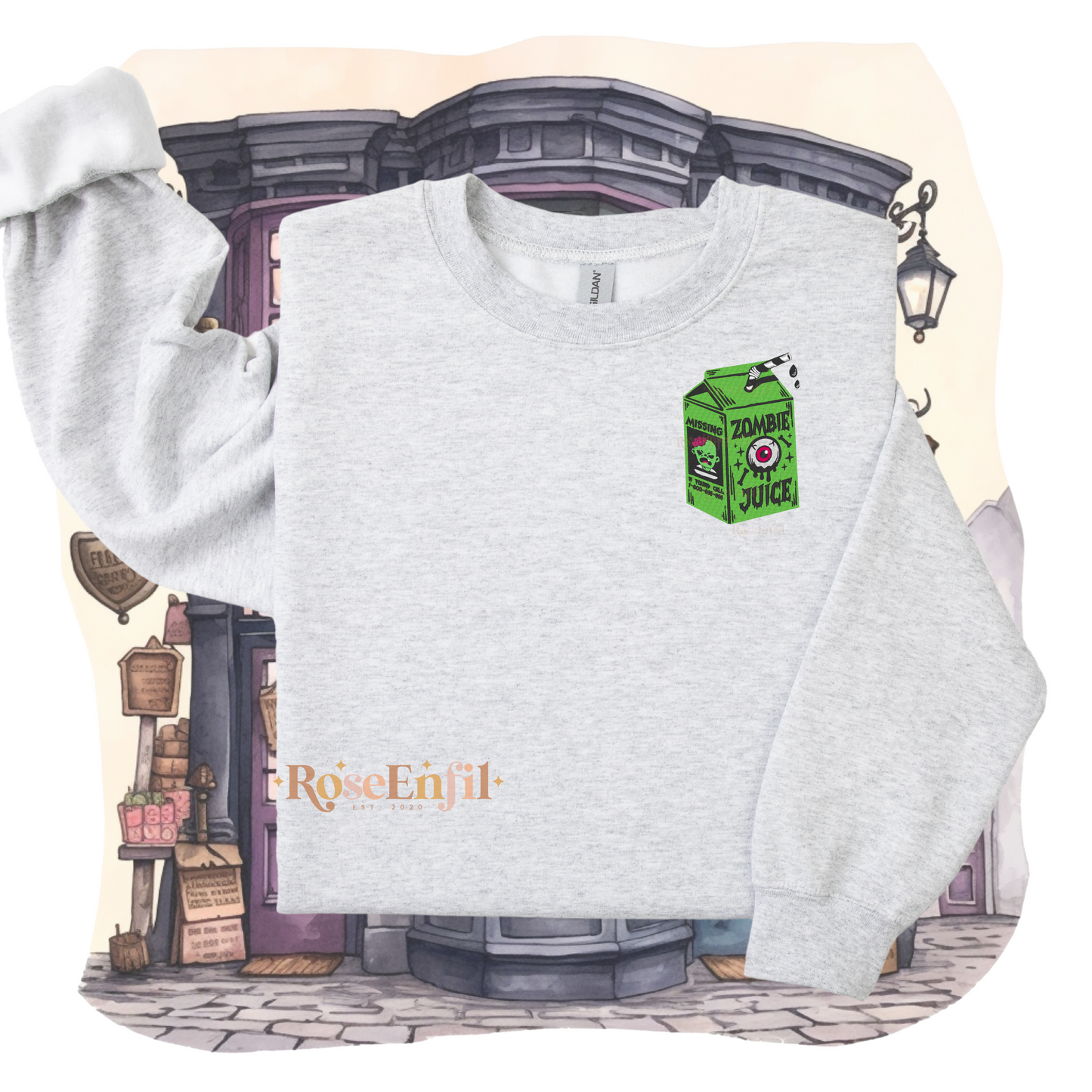 Jus de Zombies effrayant  - Collection  Halloween (automne et spooky) - Plusieurs couleurs