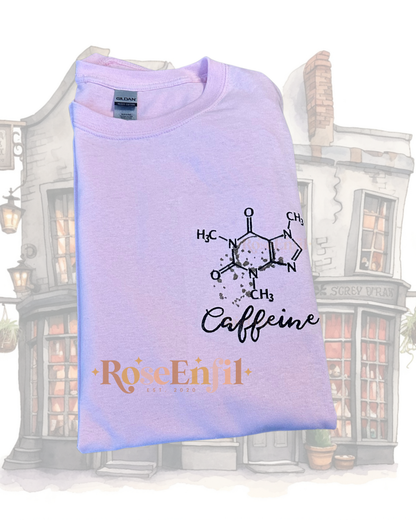 Molécule caféine  - Broderie passion -  Plusieurs couleurs