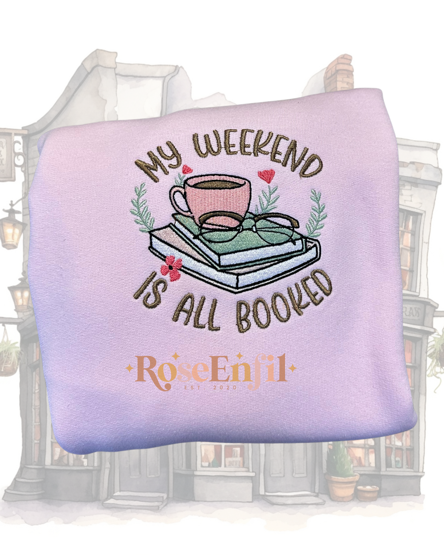 My weekend is all booked - club de lecture - bookish