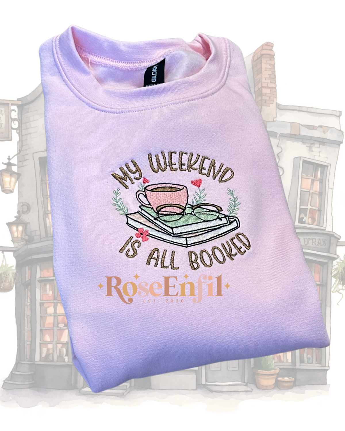 My weekend is all booked - club de lecture - bookish