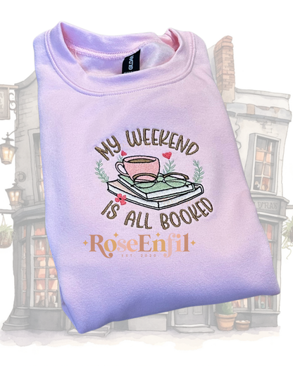 My weekend is all booked - club de lecture - bookish