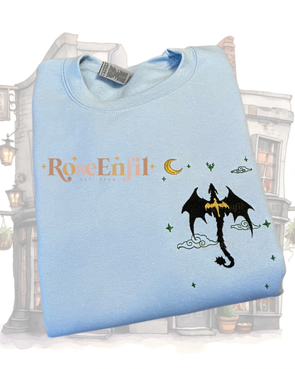 Dragon  - Collection Livres fantastique - Broderie magique - Plusieurs couleurs