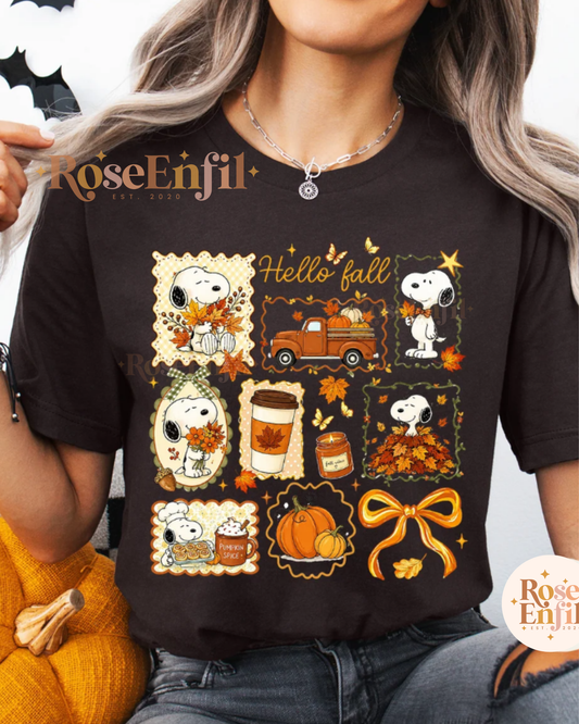 PRÉCOMMANDE  - Étampes de chien bande dessinée  -  Collection Halloween (imprimé)
