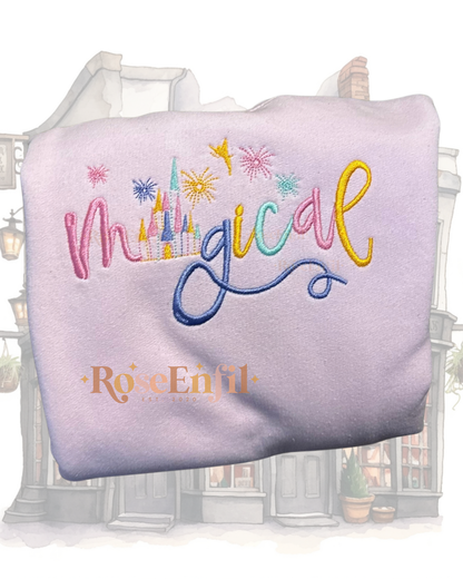 Magique  - Collection broderie  parc d'attractions et dessin animés - Plusieurs couleurs