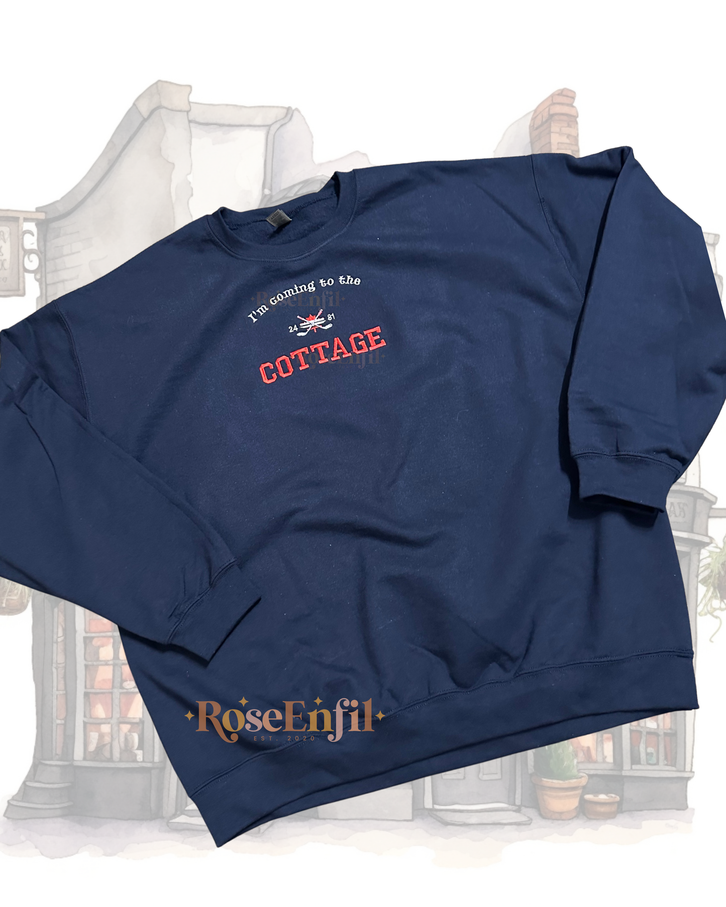 Chalet and Hockey - Canadian sports romance TV series - TV Series Collection - Embroidery (multiple colors)
