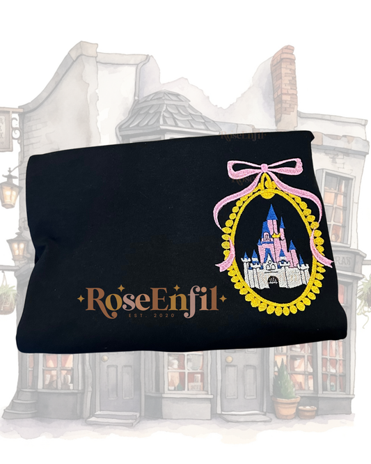 Château enchantée - Collection Princesse  - Broderie magique - Plusieurs couleurs