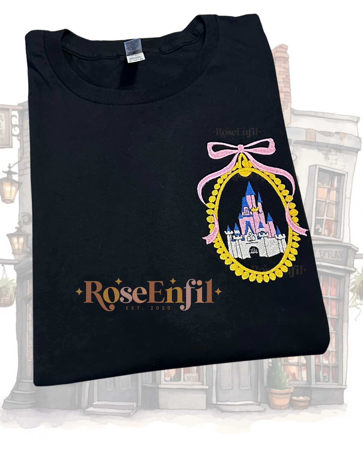 Château enchantée - Collection Princesse  - Broderie magique - Plusieurs couleurs