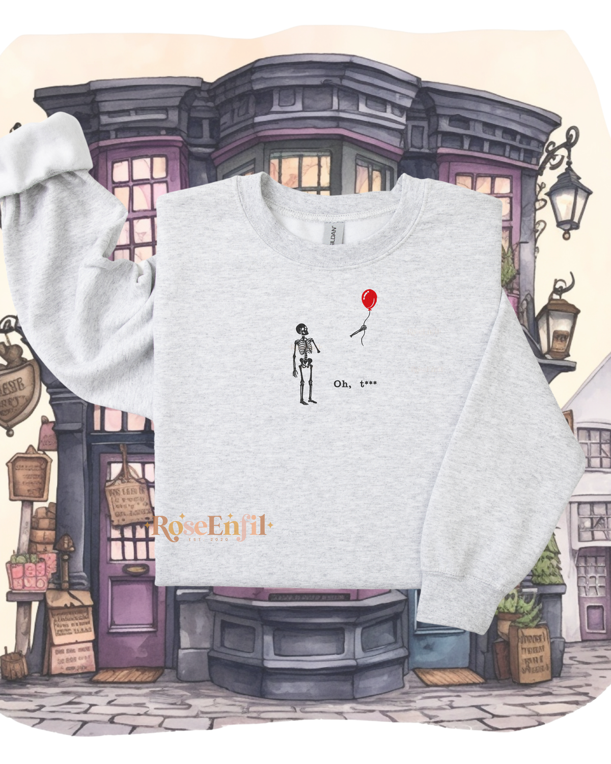 Oh Sh*t - Skeleton - Halloween Collection - Multiple colors