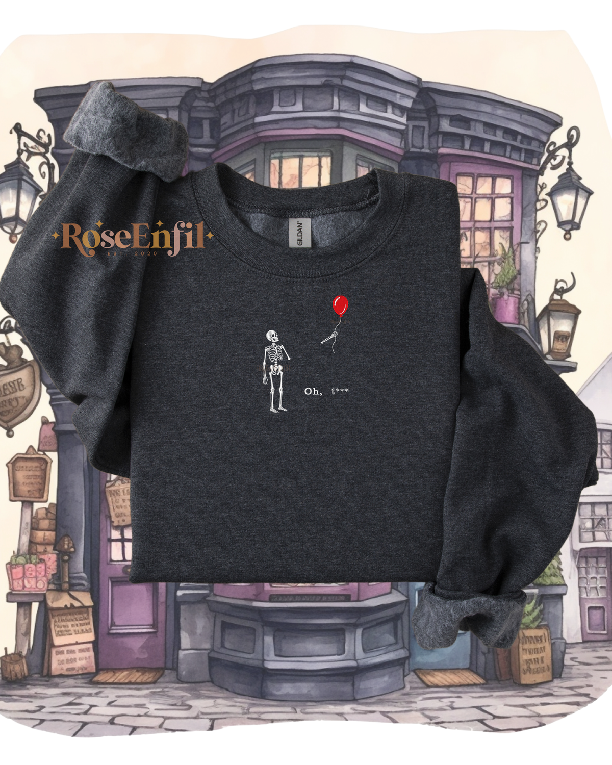 Oh Sh*t - Skeleton - Halloween Collection - Multiple colors