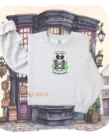 Skeleton - I Put a Spell on You - Halloween Collection - Multiple colors
